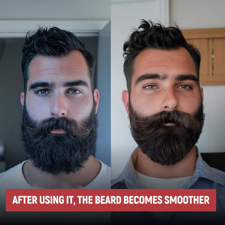 30ml Beard Essential Oil, Rich In Castor Oil, Smooth Beard, Drop Design, Convenient And Applicable, Vigorous Skin Care, Lasting Moisture