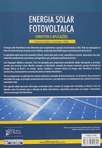 Energia Solar Fotovoltaica. Conceitos e Aplicações (Em Portuguese do Brasil)