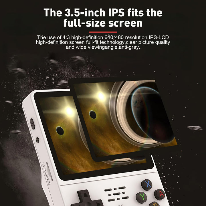 R36S Console de jeu portable avec système Linux Open Source, carte TF 128 Go, 20 000 jeux rétro, écran IPS de 3.5" et batterie 3 500 mAh